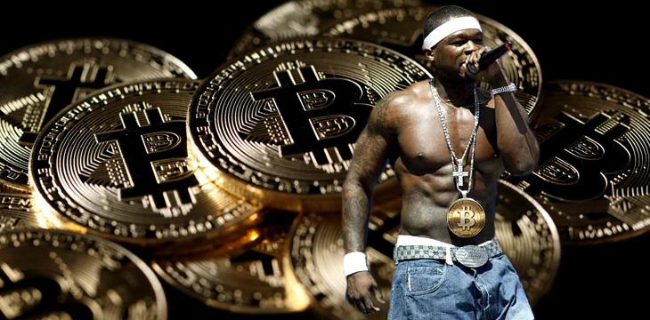 50 Cent doesn’t own any bitcoin, but likes the cryptocurrency hype