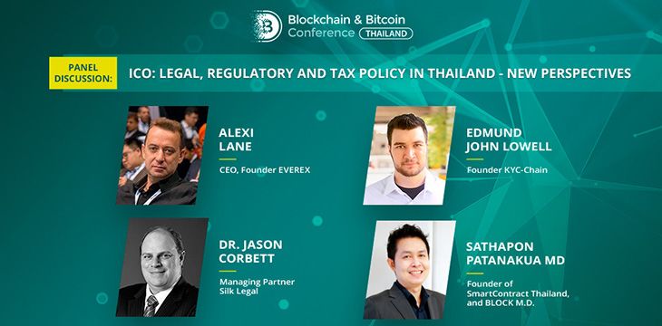 What changes will ICO face in Thailand: four experts to discuss legislative novelties at Blockchain & Bitcoin Conference