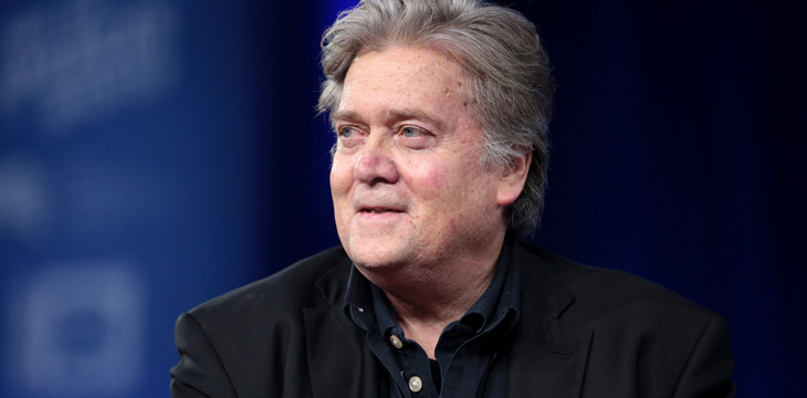 Steve Bannon lauds cryptocurrencies as a populist force