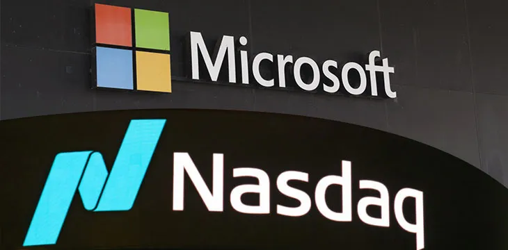 Microsoft joins Nasdaq in blockchain project for ‘digital ledger interoperability’