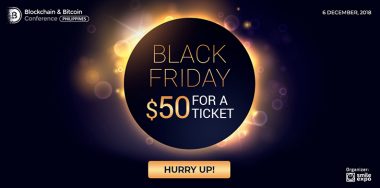 On Black Friday only: tickets to Blockchain & Bitcoin Conference Philippines for $50