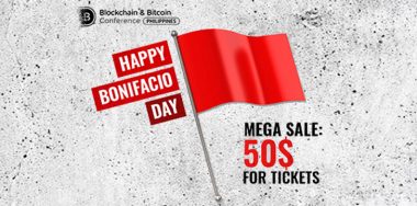 Blockchain revolution is here: in honor of Bonifacio Day, tickets to the Philippines’ major blockchain conference at half price