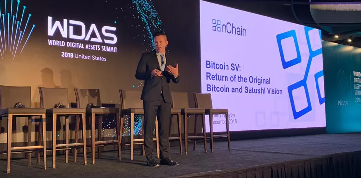 Jimmy Nguyen lays out four pillars of Bitcoin SV at World Digital Assets Summit