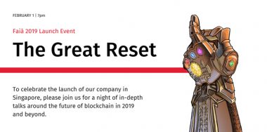 The Great Reset - Blockchain 2019 and Beyond