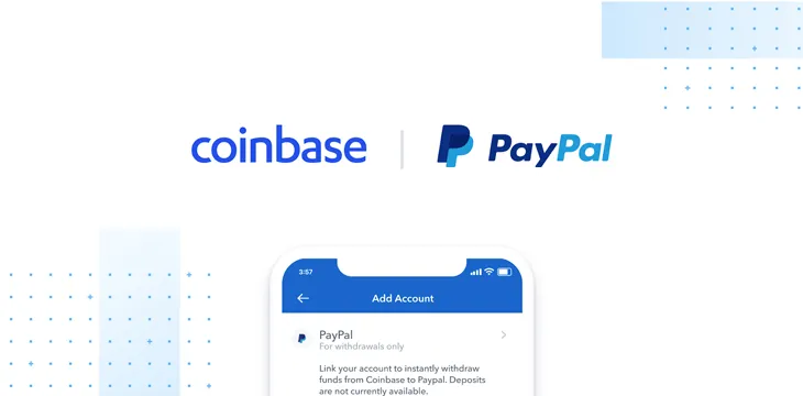 Coinbase adds PayPal withdrawal support for European countries