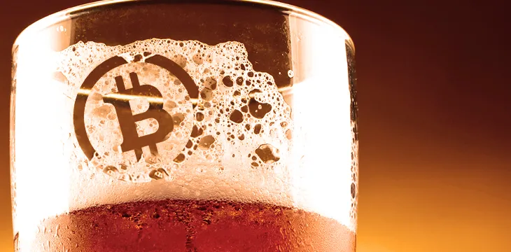 World-first: Crypto-powered beer vending machine