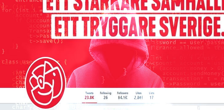 hacked-sweden-ruling-partys-twitter-touts-fake-crypto-news