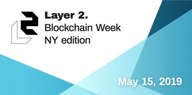 Layer 2 Meetup: Blockchain Week NY edition