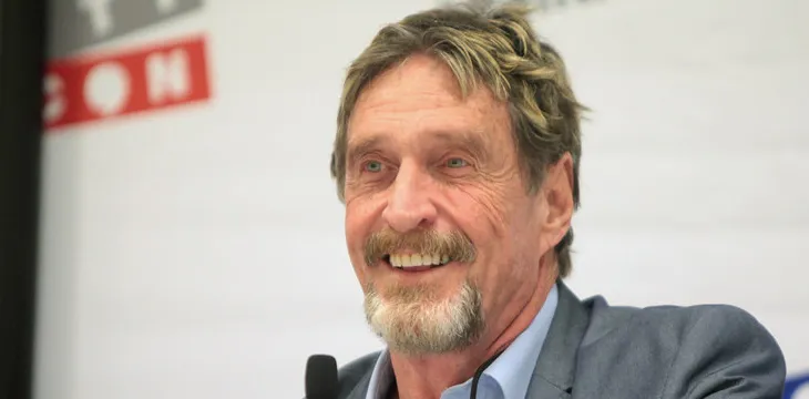 John McAfee threatens to take down the US government