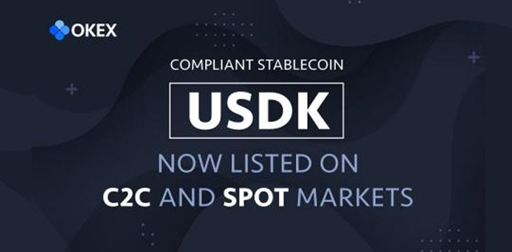 okex-lists-usdk-compliant-usd-pegged-stablecoin-by-oklink-and-prime-trust