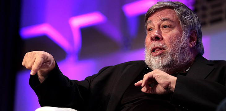 Apple co-founder Steve Wozniak launches blockchain energy saving firm