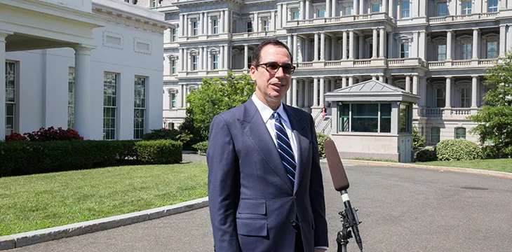 Mnuchin: Crypto businesses must submit to regulation