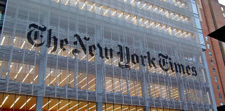 The New York Times unveils blockchain platform to fight fake news