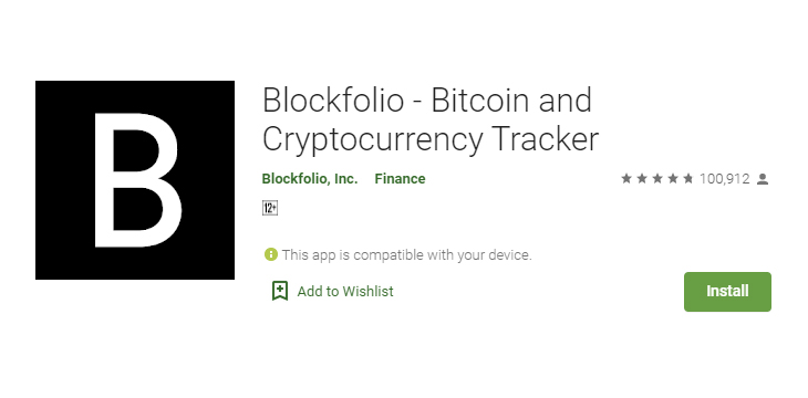 blockfolio app store