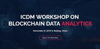ICDM Workshop on Blockchain Data Analytics