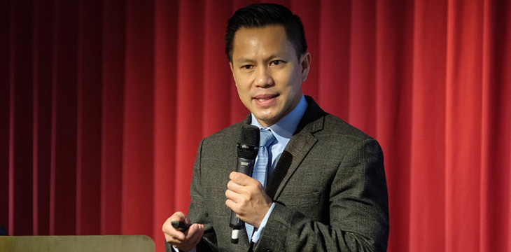 Jimmy Nguyen returns to his law roots at IADC event in Switzerland