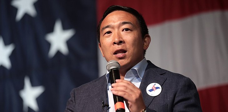 Andrew Yang calls for cryptocurrency regulation in policy platform