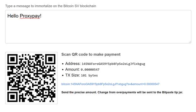 accept-bitcoin-sv-from-any-wallet-with-proxypay1