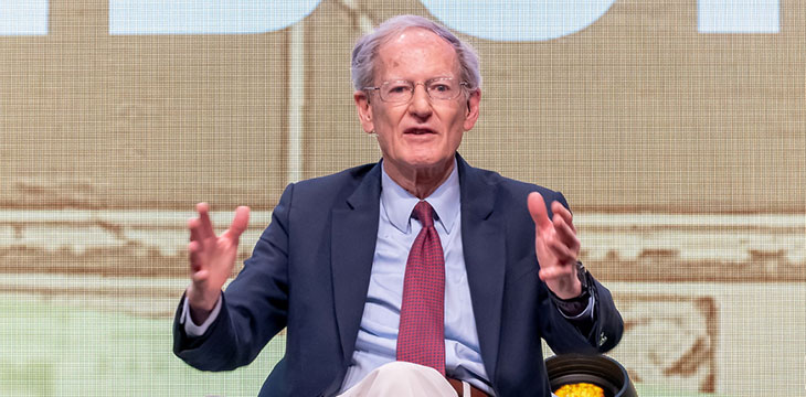 Internet security and the scandal of money: A summary of George Gilder’s keynote