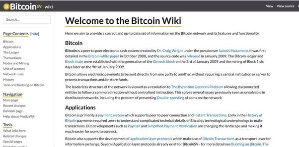 the-bitcoin-wiki-a-new-bsv-bible-in-the-making