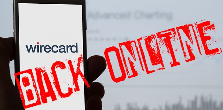 Wirecard digital currency services back online