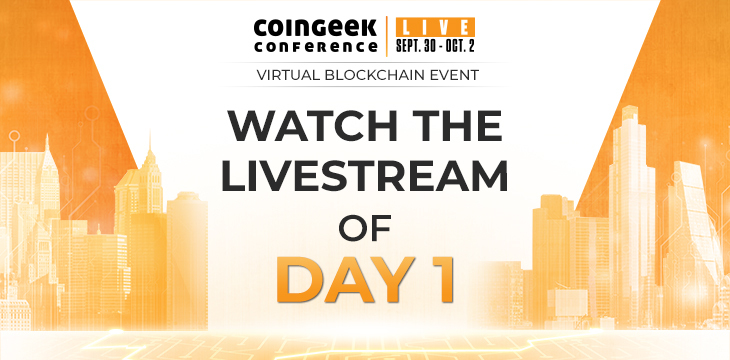 CoinGeek Live 2020 Day 1 broadcasting live from New York, London