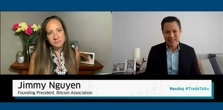 Jimmy Nguyen on Nasdaq TradeTalks: Bitcoin SV is changing the Internet business model