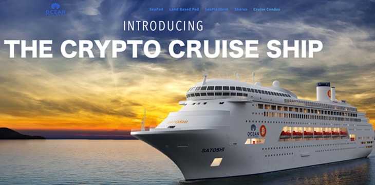 All aboard MS Satoshi—cryptocurrency utopia in international waters