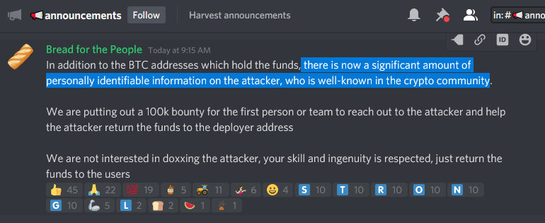 Harvest Protocol ($FARM) Discord