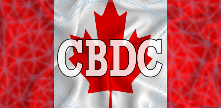 CBDC and Canada flag