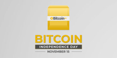 Bitcoin Independence Day (text image) with Bitcoin SV logo