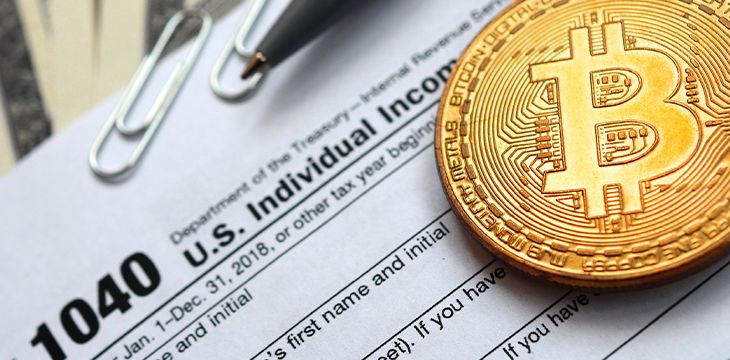 bitcoins and dollar bills is lies on the tax form