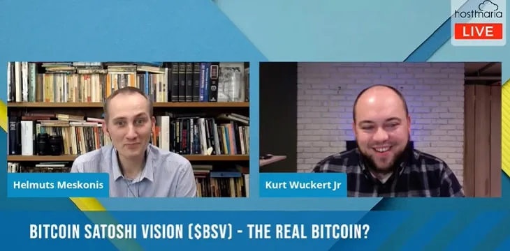 Kurt Wuckert Jr. on HostMaria: Bitcoin SV has restored Satoshi’s original vision