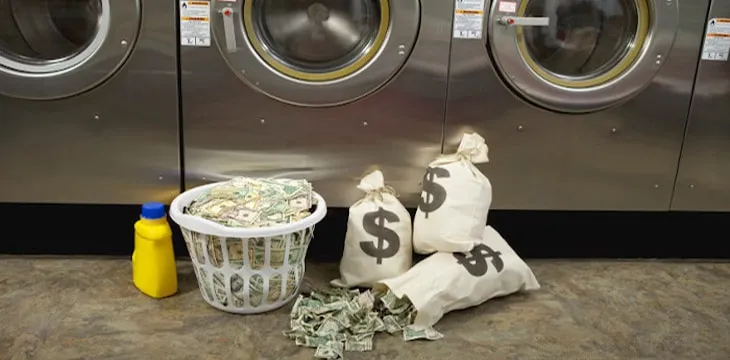 Five service providers launder a majority of digital currency