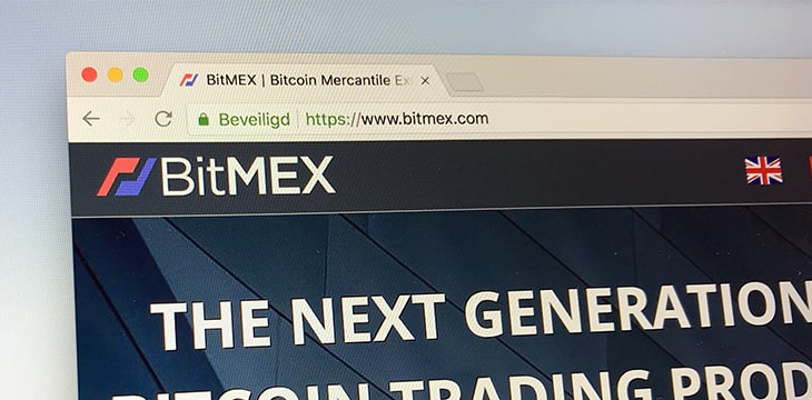 Website of BitMEX