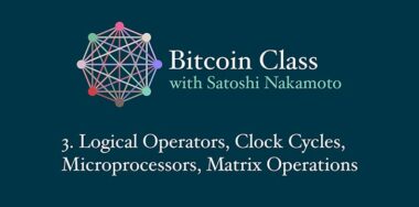 Theory of Bitcoin Class