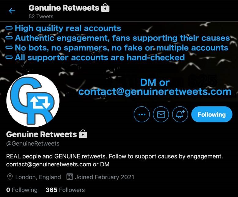 How to use Genuine Retweets as an influencer