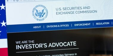 ebsite of U.S. Securities and Exchange Commission displayed on the computer screen