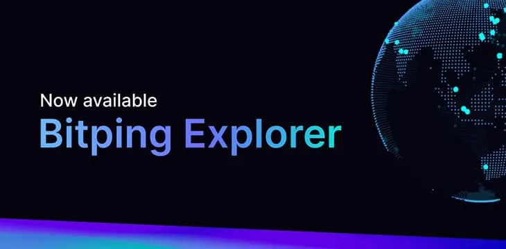 Bitping Explorer gives an animated, real-time view of network performance—and earnings