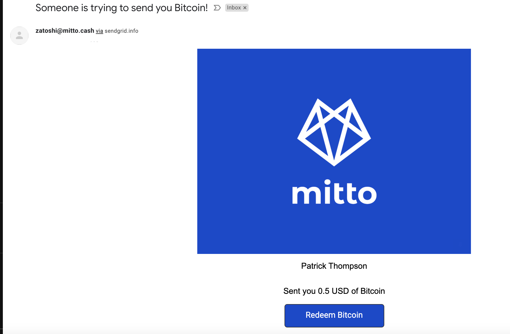 mitto email