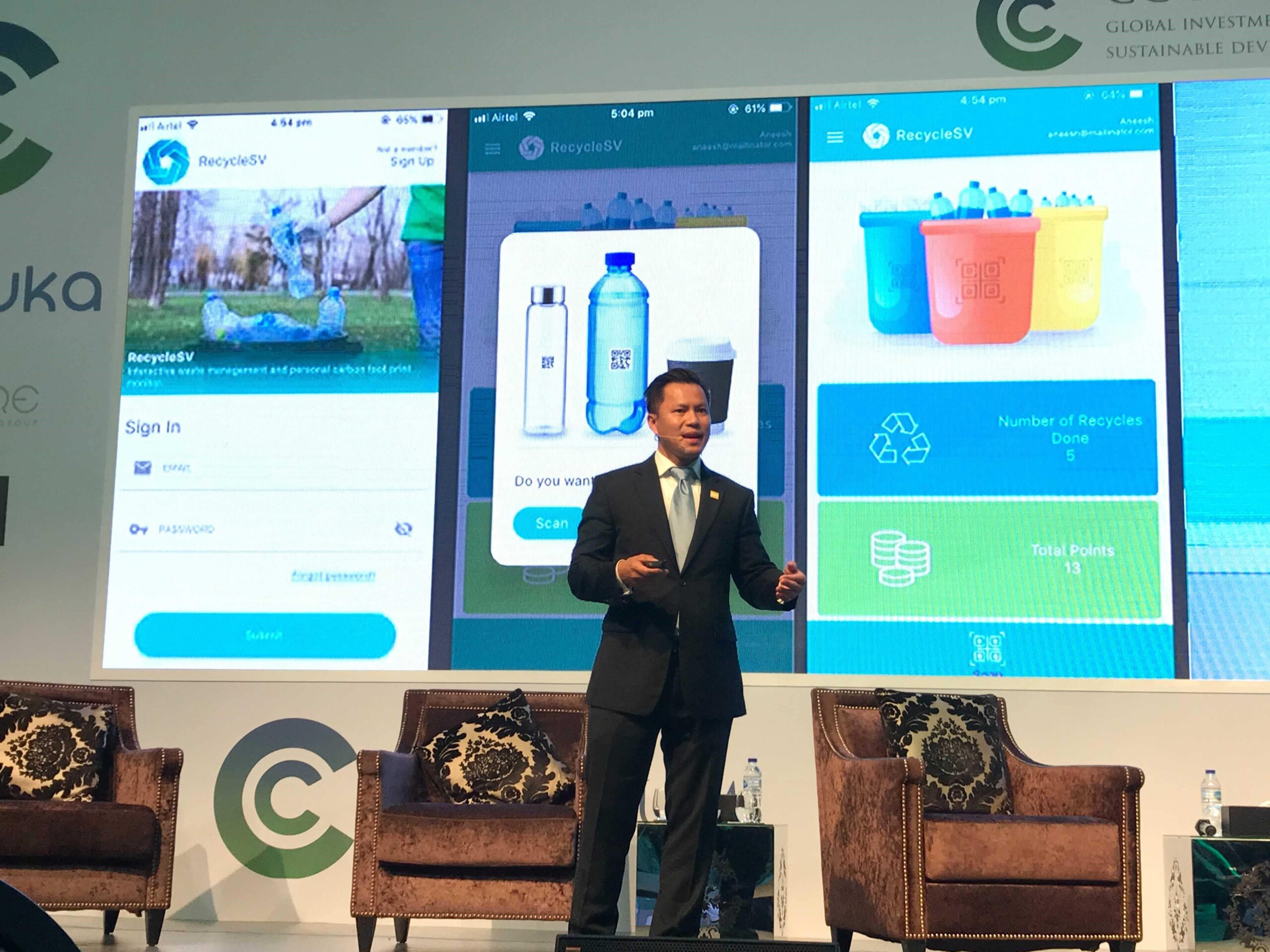 Jimmy Nguyen at the CC Forum in Dubai