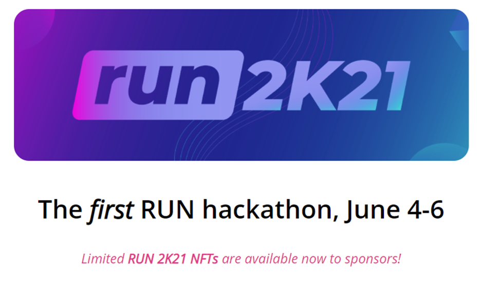 Run 2K21 logo
