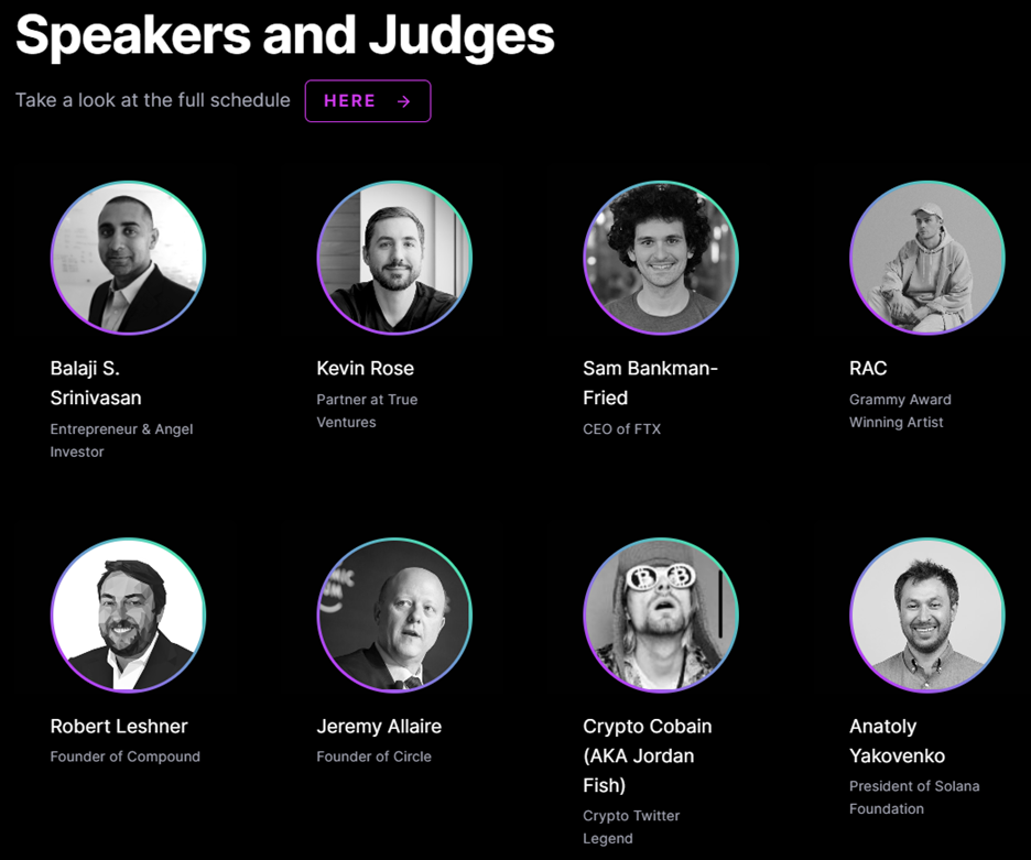 Speakers and Judges