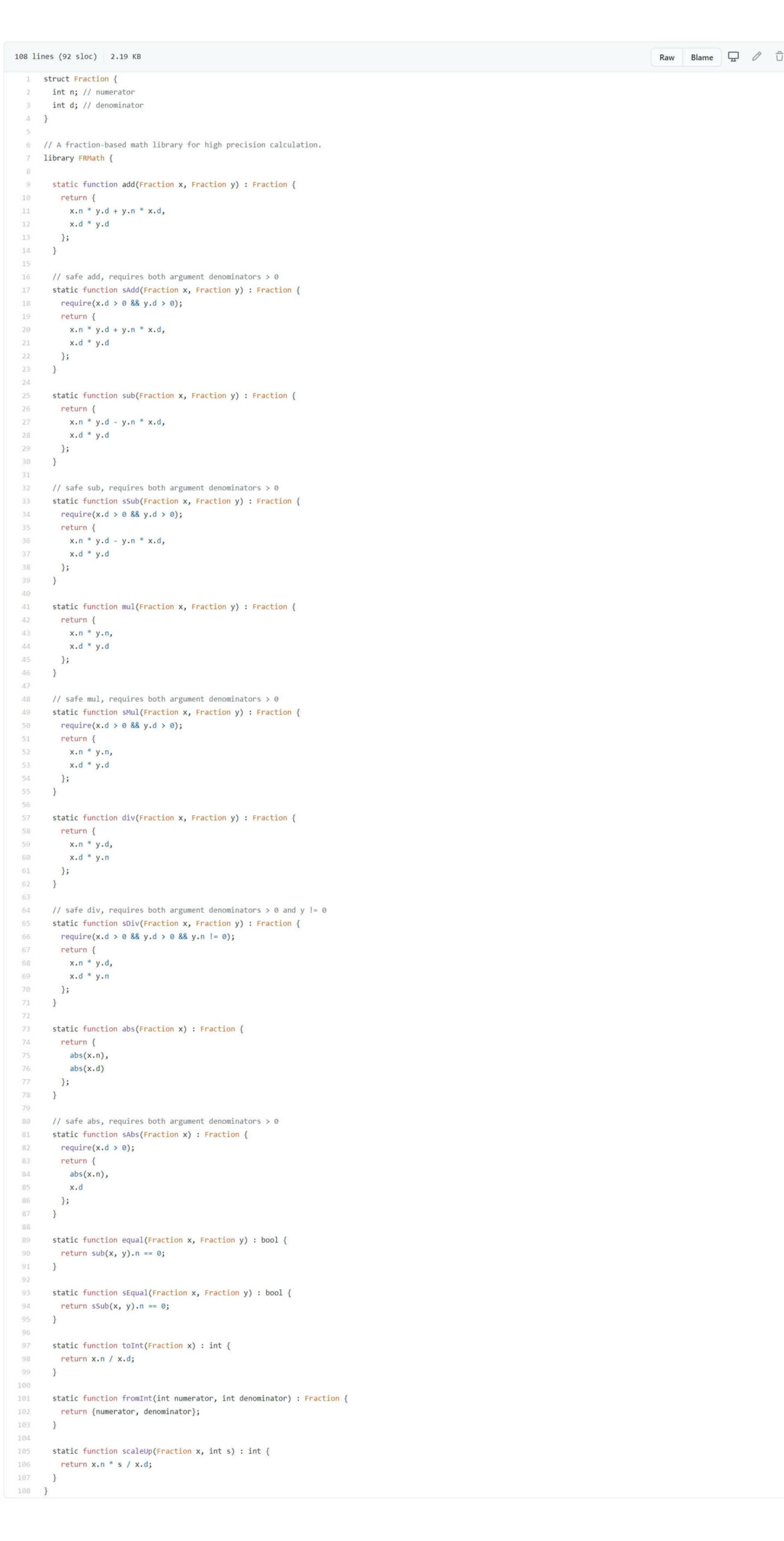 Floating Point Library