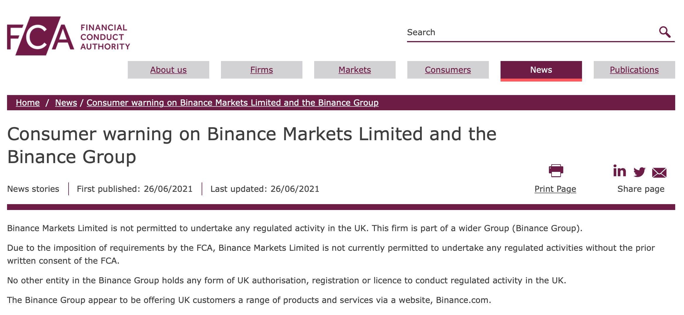 Is Binance being delisted by banks?