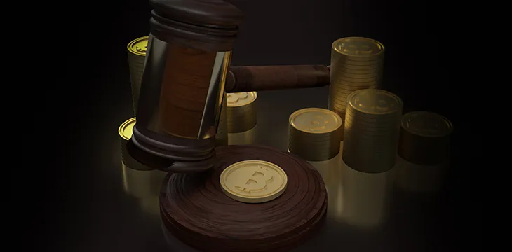 Gavel and Bitcoin