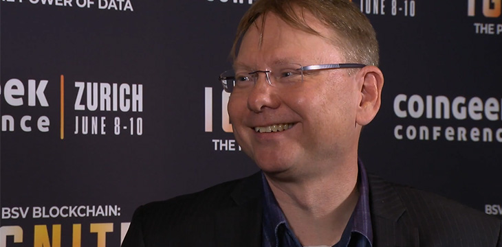 CoinGeek Backstage: Dr. Holger Vogel talks making Bitcoin easier to use in financial services