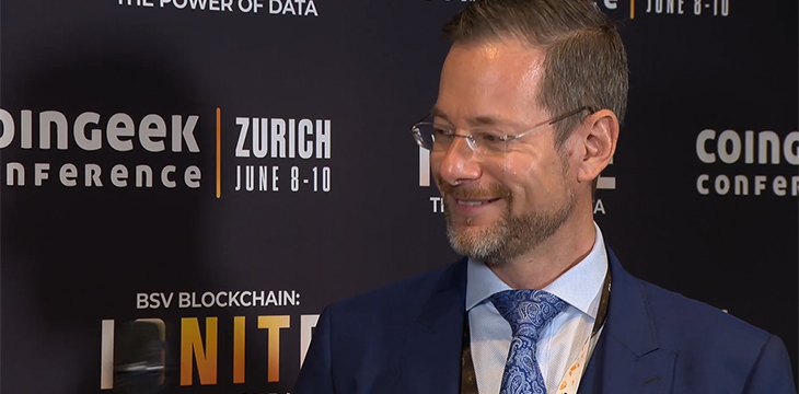 CoinGeek Backstage: SNGLR’s Daniel Diemers talks blockchain in financial services industry