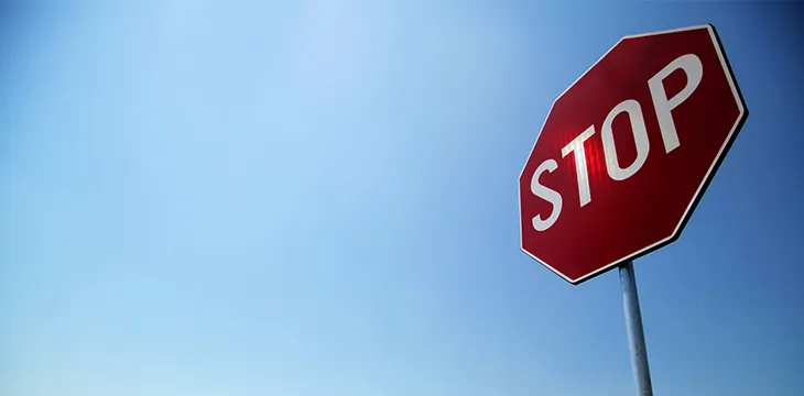 Stop sign