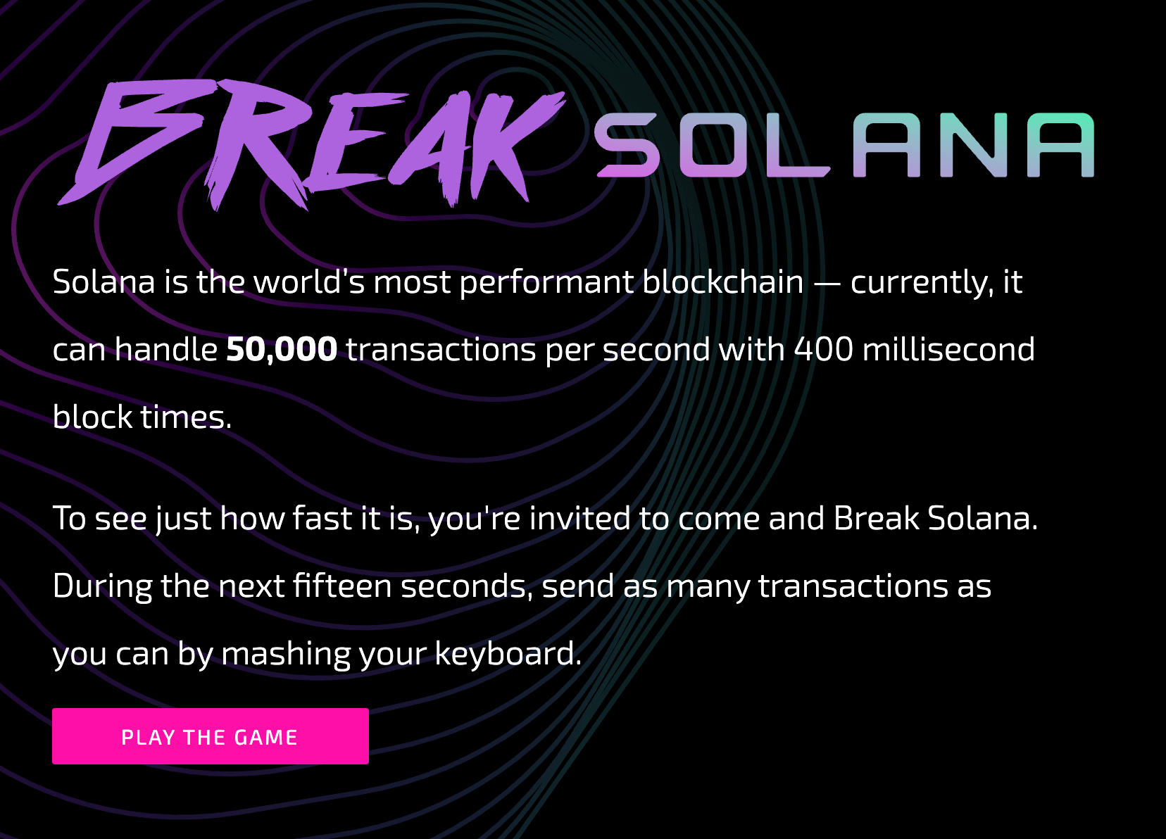 Solana: Just reboot it